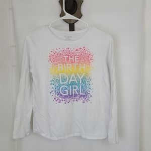 (803) Place Youth Girls Long Sleeve T-Shirt, Size XXL (16) , Color: White